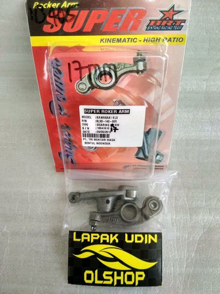 Jual Rocker Arm Roller Set RRA BRT Bearing 17mm Kawasaki KLX 150 Di