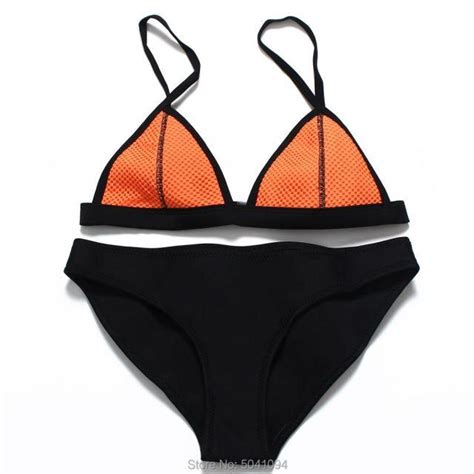Neoprene Crochet Bikini Set Crochet Bikini Set