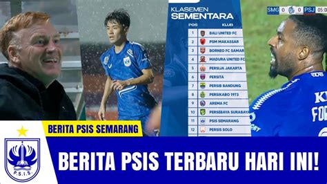 Berita Psis Semarang Hari Ini Rabu Desember Youtube