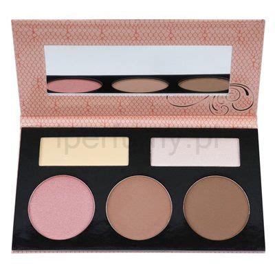 Bh Cosmetics Forever Nude Sculpt Glow Paleta Do Konturowania Twarzy Z Lusterkiem Bh