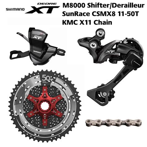 Shimano Deore XT M8000 11 Speed Groupset Rear Derailleur SGS Right