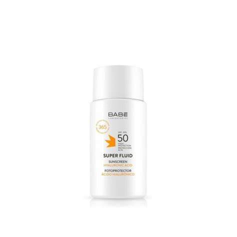 BABE SUNSCREEN SUPER FLUID SPF 50 CRÈME SOLAIRE 50 ML