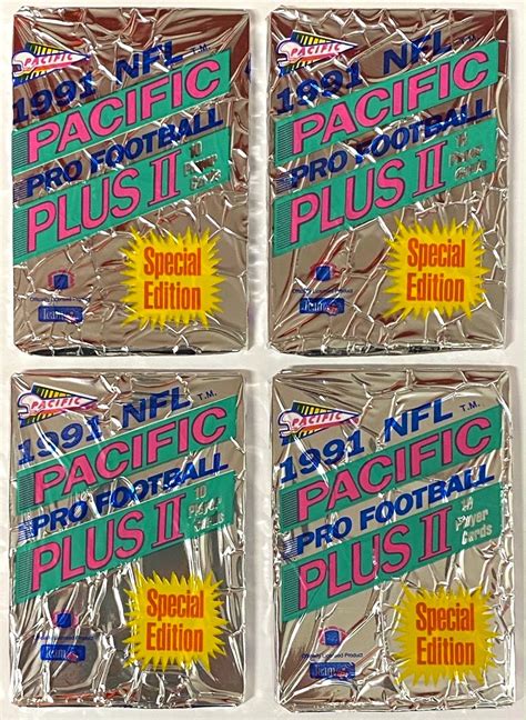 Pacific Pro Football Plus Ii Special Edition Pack Bundle