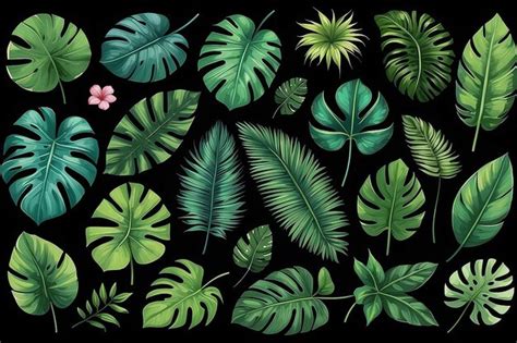 big tropical leaf design images    freepik