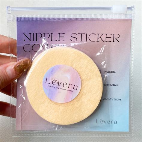 Jual Wear Levera Nipple Cover Sticker Piece Breast Boob Tape Sticker Disposable Penutup