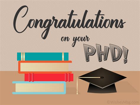 Congratulations Messages For Phd Or Doctorate Degree