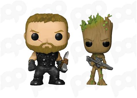 Figurka Thor Groot Z Serii Avengers Wojna Bez Granic Funko Pop