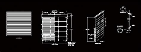 Garage Door Dwg Section For Autocad • Designs Cad