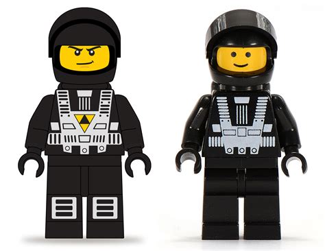 Lego Blacktron 1 Redesign v2 Comparison by BoshJeckArt on DeviantArt