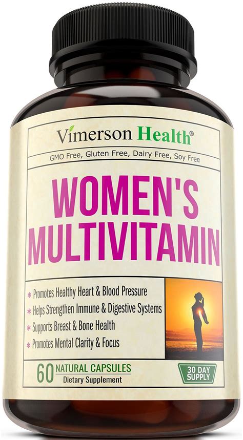 Fertility Pcos Womens Daily Multivitamin Multimineral Supplement Rich