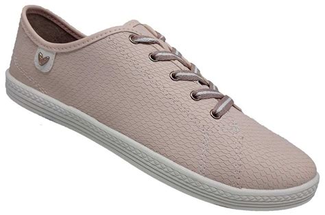 Tênis feminino nude casual mississipi pronta entrega Tita Carneiro Loja Online de Calçados
