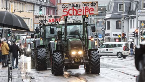 Mobilisation Des Agriculteurs Allemands Des Perturbations Sont Aussi