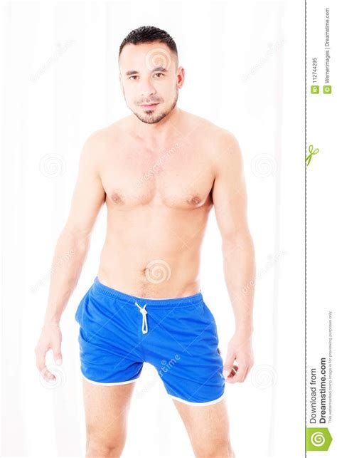 Man With Naked Torso Stock Image Image Of Shirtless