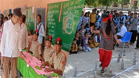 Bal Mela Was Organized In The Government School Of Jodhpur Such That