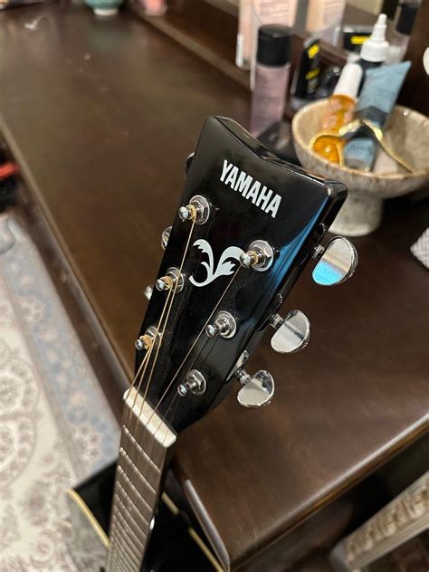 Yamaha Acoustic Guitar F370 BL, Hobbies & Toys, Music & Media, Musical ...