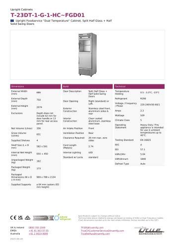 TGN-2F-2S - True International GmbH - PDF Catalogs | Documentation ...