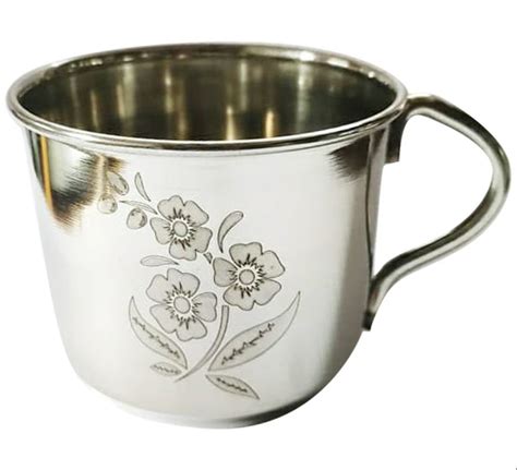 Laser Polished Stainless Steel Tea Cup Grade Ss202 At ₹ 132box In