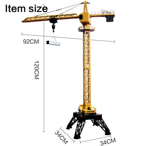 Huina 114scale 24g 12 Channel Rc Tower Crane Hui1585 Neidhart Sa