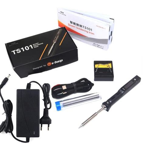Оригинальный умный электрический паяльник TS 101, регулируемая ...