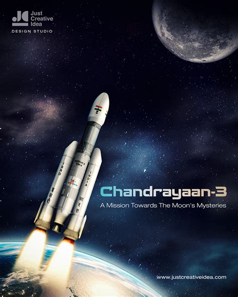 Chandrayaan 3 Poster Design On Behance