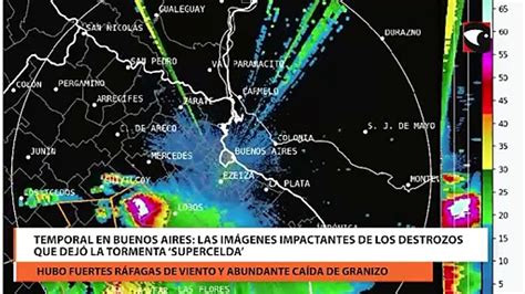 Temporal En Buenos Aires Las Imágenes Impactantes De Los Destrozos Que Dejó La Tormenta