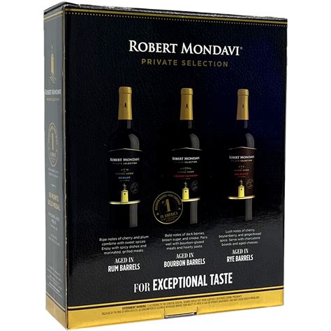 Robert Mondavi Private Selection Spirit Barrel Aged Red Wine Gift Set