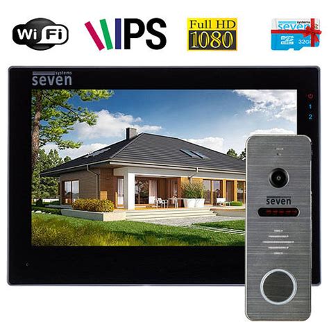 Купить Комплект Wi-Fi домофона 7 дюймов с вызывной панелью SEVEN DP ...