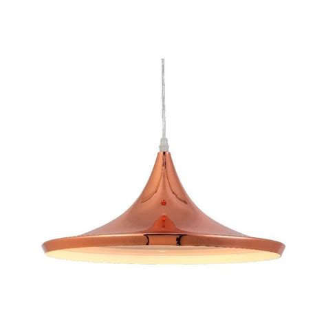 LUZ DESING Lámpara Colgante Beat Wide Cobre Brillante Tom Dixon Mks