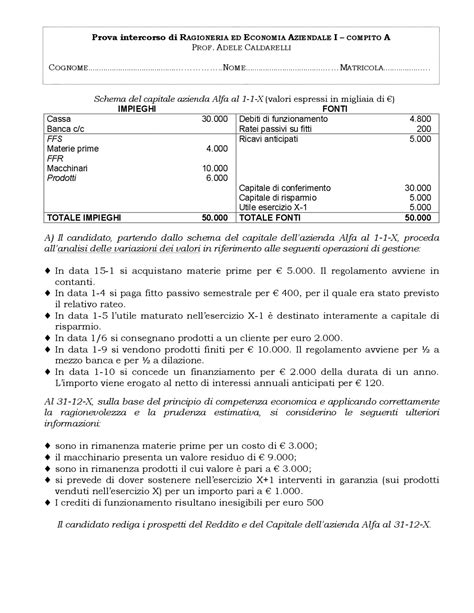 Seconda Prova Economia Aziendale 2019 12