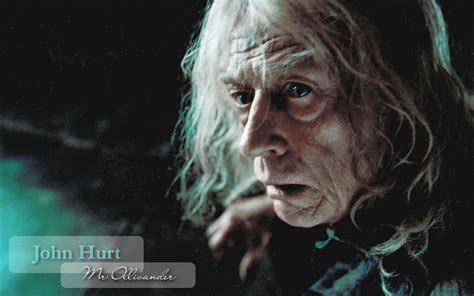 John Hurt - Mr Ollivander by aplantage on DeviantArt