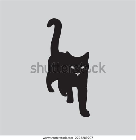 Walking Pussy Cat Street Stock Vector Royalty Free Shutterstock