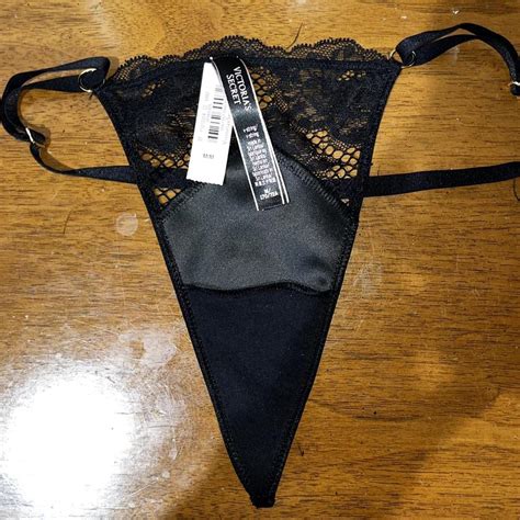 Victorias Secret V String Lingerie G String Thong Depop