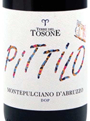 Terre Del Tosone Pittilo Montepulciano D Abruzzo Vivino Us