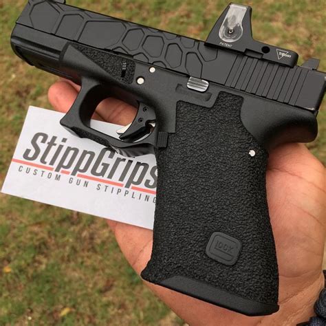 Glock 19x Stippling