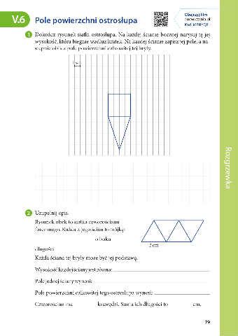 Page 1 Matematyka Z Kluczem Klasa 8 Semestr 2 Pole Powierzchni