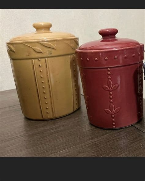 Signature Housewares Debbie Segura Designs 2001 Canister Set Etsy