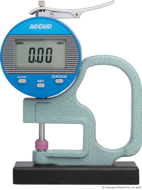 Digital Thickness Gauge Accud New Zealand