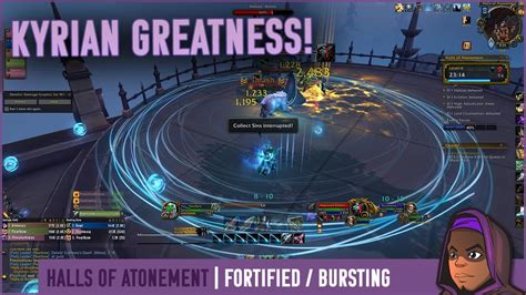 Halls Of Atonement 6 Bursting Fortified MM Hunter 9 0 POV WoW