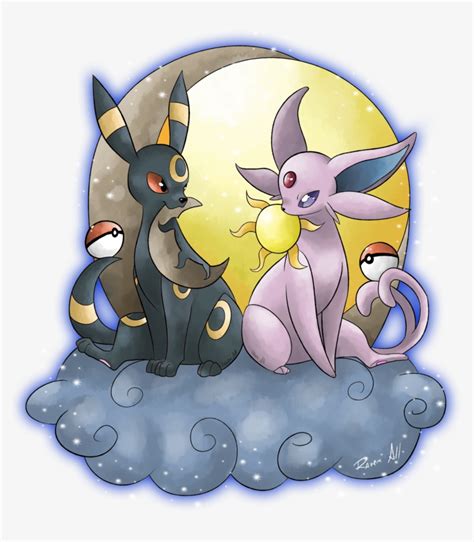 Day And Night By Allocen Umbreon Espeon Pokemon Umbreon And Espeon Hentai 800x976 Png