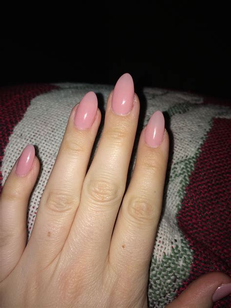 Nude Pink Almonds Make Me Up Mani Pedi Nails On Fleek Nails Inspiration Hair And Nails
