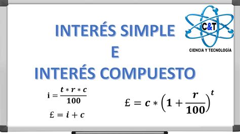 4 Interés Simple Y Compuesto Explicación Youtube