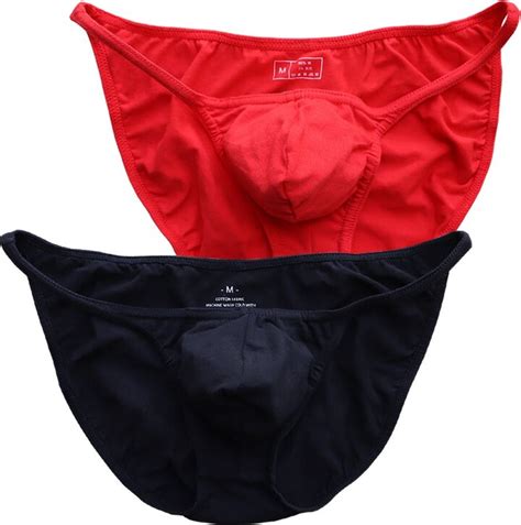 Muscle Alive Men Briefs Soft Bulge Bikini Sexy Thong Trunks Fashion Underwear Cotton And Spandex