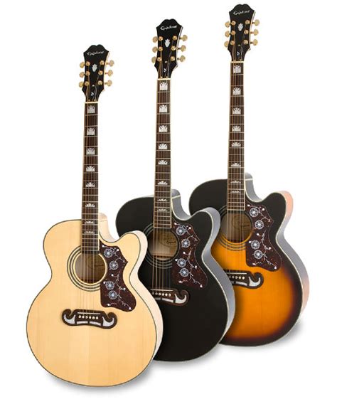 The Epiphone Ej 200ce Acoustic Electric Jumbo