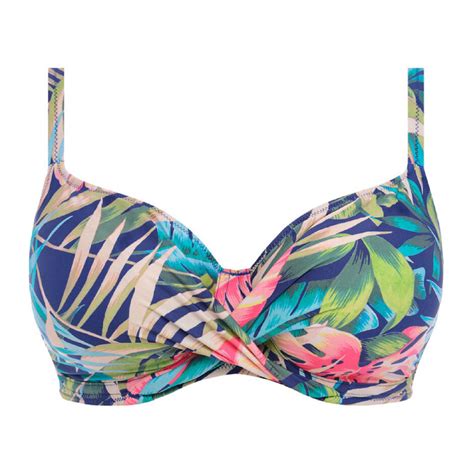 Bikini Top Uden Fyld Fantasie Langkawi Fullcup Bikini French Navy