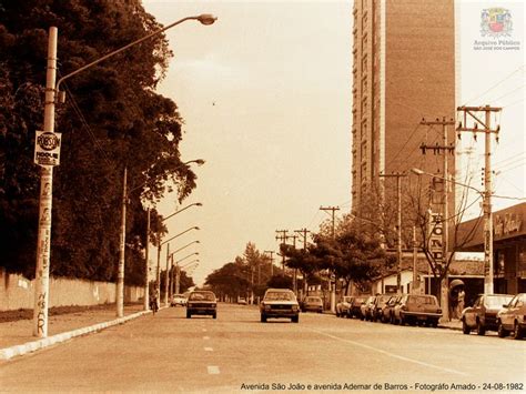 Avenida São João em 1982 São josé Avenida são joão Sao josé dos campos