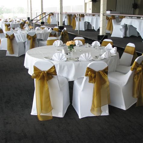 White chair covers at Alexandra Park | Covers Decoration Hire