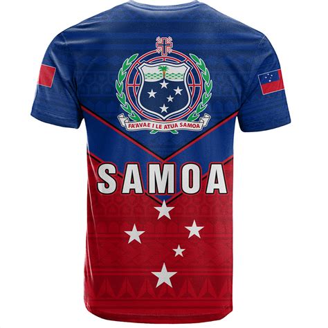 Samoa T Shirt Custom Polynesian Tribal Sport Style