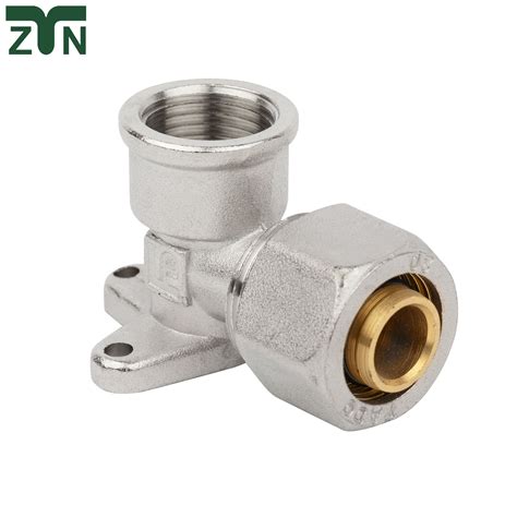 Reducing Elbow Brasspipehose Fittings Copper Connector Compression Brass Fittings China Home