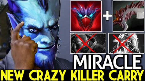 Miracle [riki] New Crazy Killer Abyssal Blade Build 7 26 Dota 2 Youtube