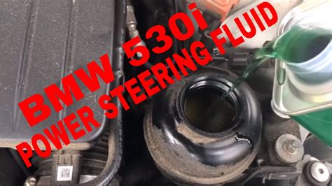 How To Add Power Steering Fluid To Your Bmw 5030i Chf 11s Youtube